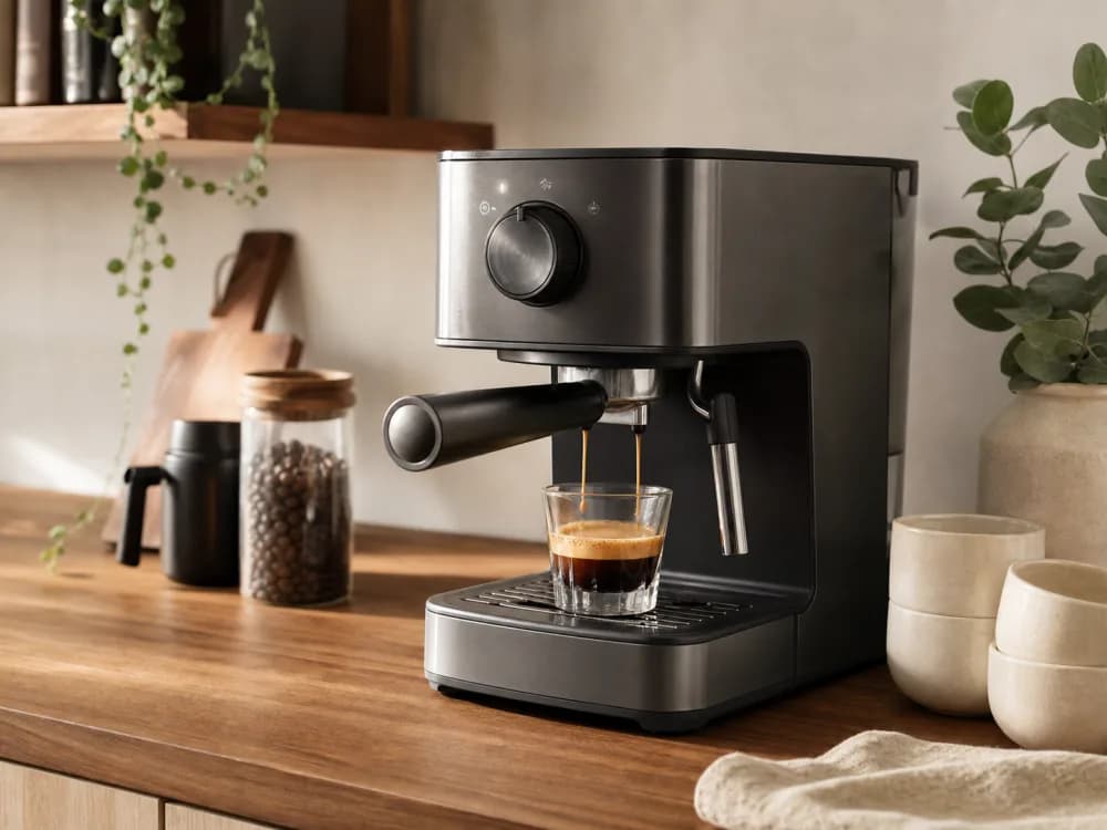 Mesin espresso untuk penggunaan di rumah