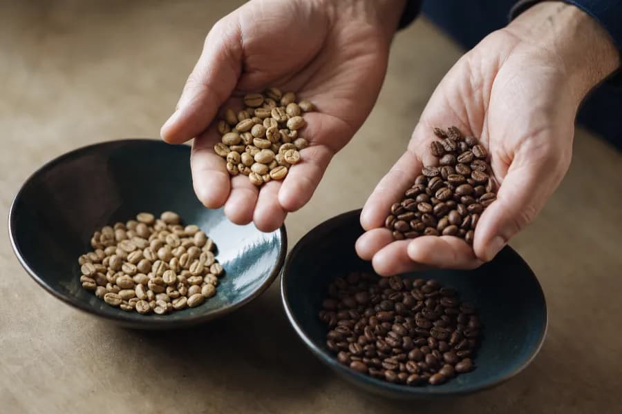 Catatan tasting notes di atas meja kopi
